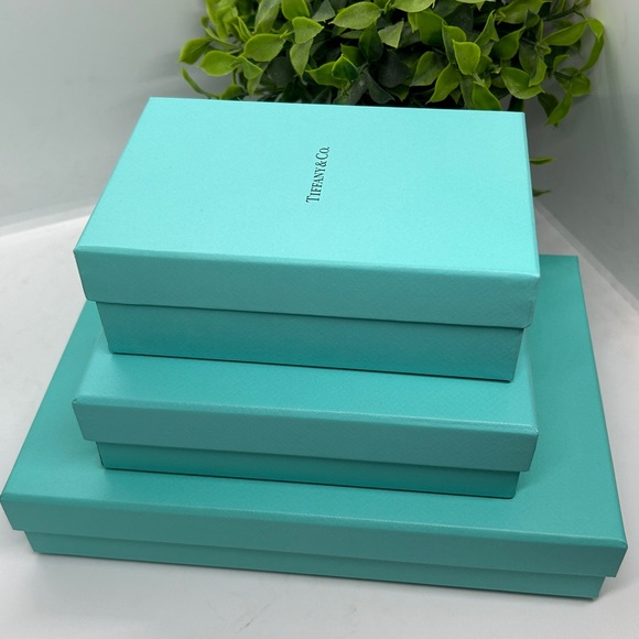 Tiffany & Co. Other - Tiffany & Co. Autentic Turquoise Gift Boxes
(Set of three)
